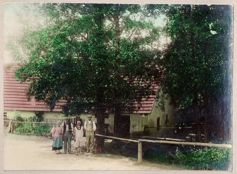 Zdechův mlýn - historická fotografie